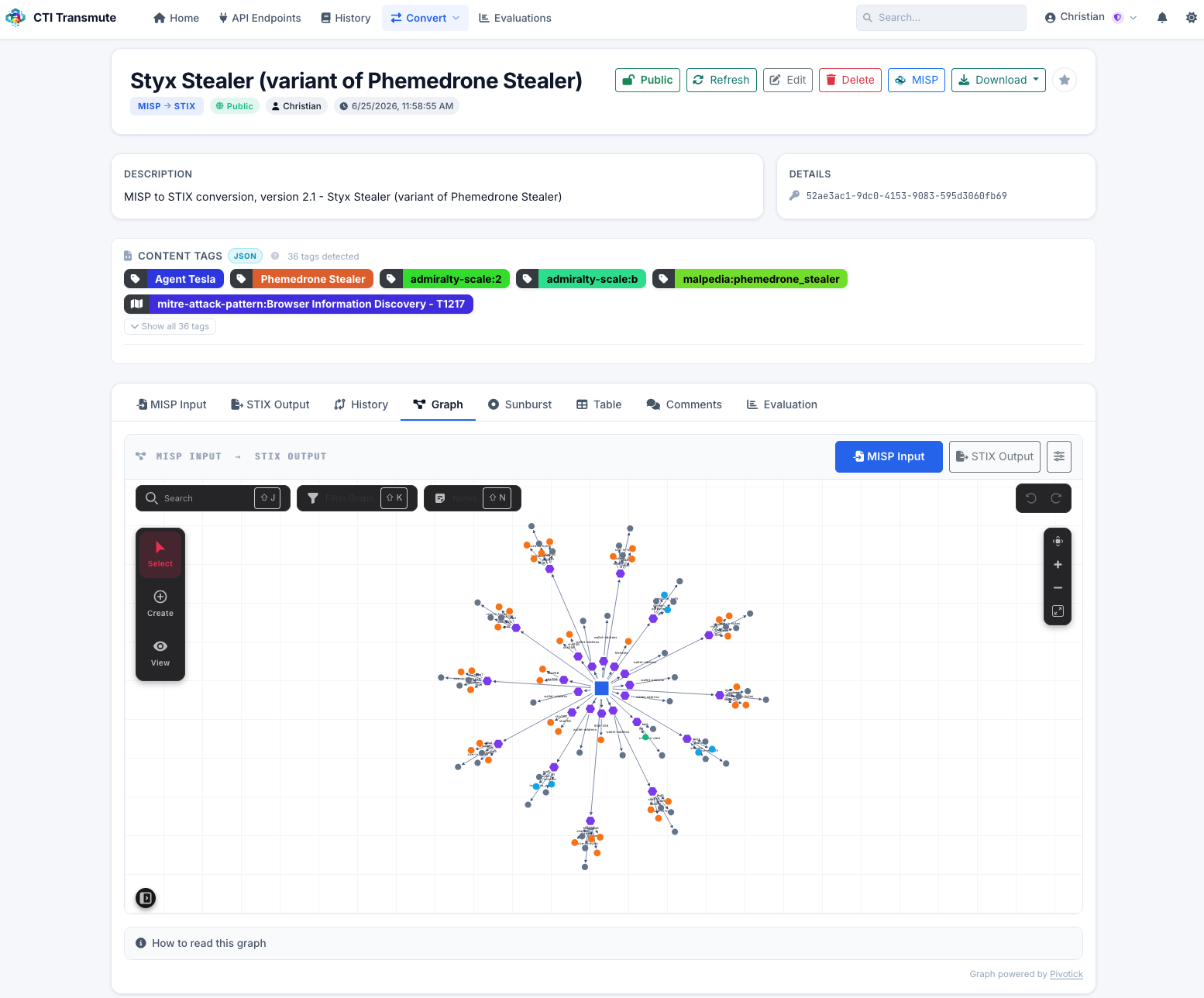 CTI-Transmute 1.5 released with 16 security fixes and a first-class public API