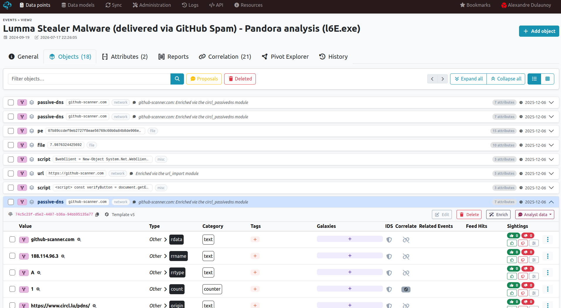 MISP 2.5.50 Released - Security hardening, Overmind improvements, and streamlined workflows